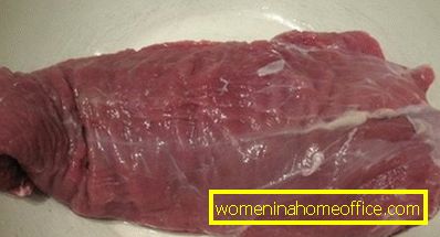 Hovädzie bravčové mäso vo fólii v rúre: recept s fotografiami