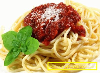 Ako variť špagety v hrnci: recept