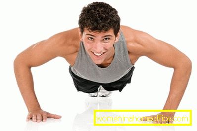 Najlepšie účinné cvičenia pre vývoj svalov svalov mužov