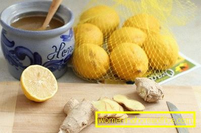 Recepty na zázvor, med a citrón