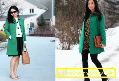 Čo nosiť so zeleným kabátom